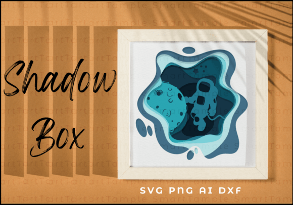 Spaceman Shadow Box Svg, 3D Astronaut: A Strategic Tool for Creative and Business Applications
