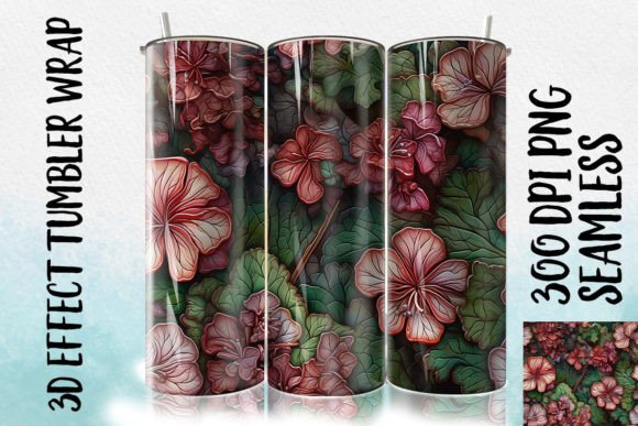 Understanding the 3D Geranium Tumbler Wrap 1: A Comprehensive Guide